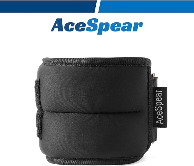 AceSpear Ankle Weights Sets for Men Women Kids 1lb 2lb 2lb 3lb 3lb 4lb 4lb 5lb 5lb Leg