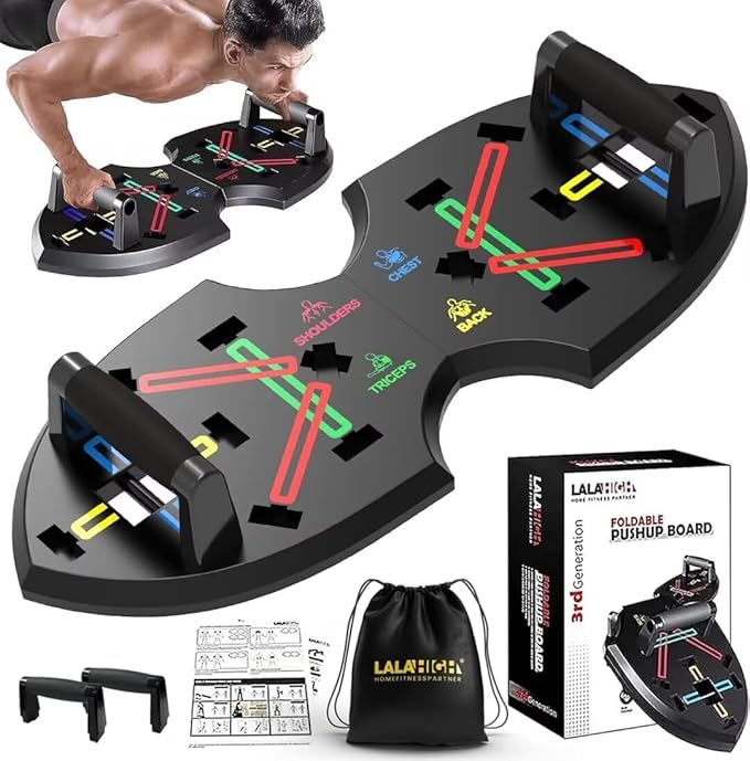 Men's And Women's Home Fitness Support Plate Foldable