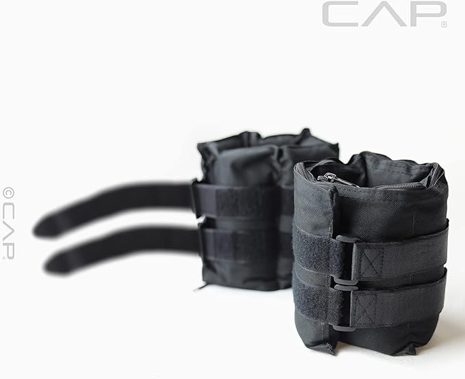 CAP Barbell Adjustable Ankle Weights 10-20lb Pair