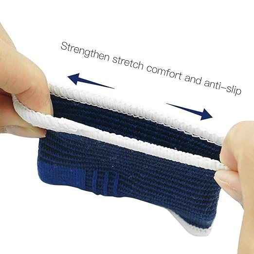 Luwint kid Compression Ankle Brace - Knitted Ankle Sleeve Sock Support for Sprains Arthritis Tendonitis Running Fitness, 1 Pair