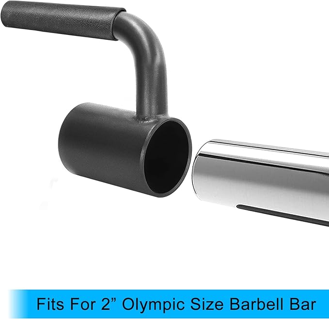 Luwint Landmine Attachments for Olympic Bars, T Bar Row Attachment Solid Steel Handle for Home Gym Workout