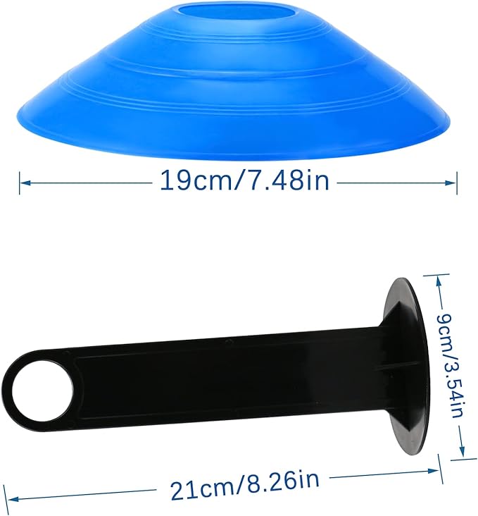 60 Pcs Mark Disc Supplies(6 Colors)