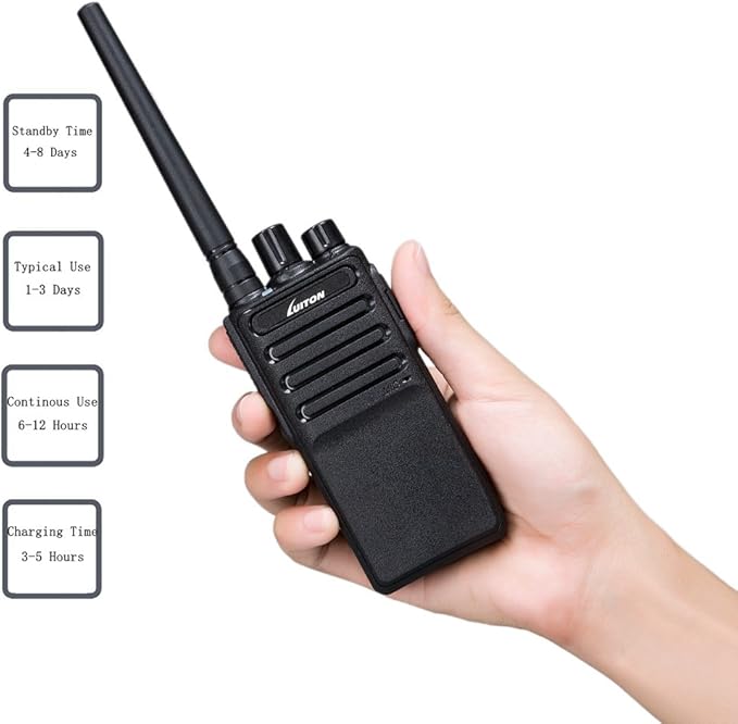 LUITON 2 Way Radios Voice Scrambler Long Range (6 Packs)