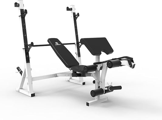 Marcy Olympic Weight Bench with Preacher Curl Pad