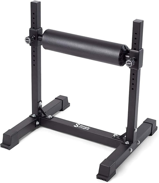 Adjustable Single Leg Squat Roller for Bulgarian Split Squats, Lunges, and Lower Body Workout