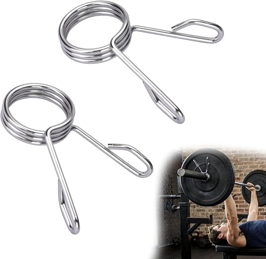 AccEncyc Spring Clip Collars 2 Inch Olympic Barbell