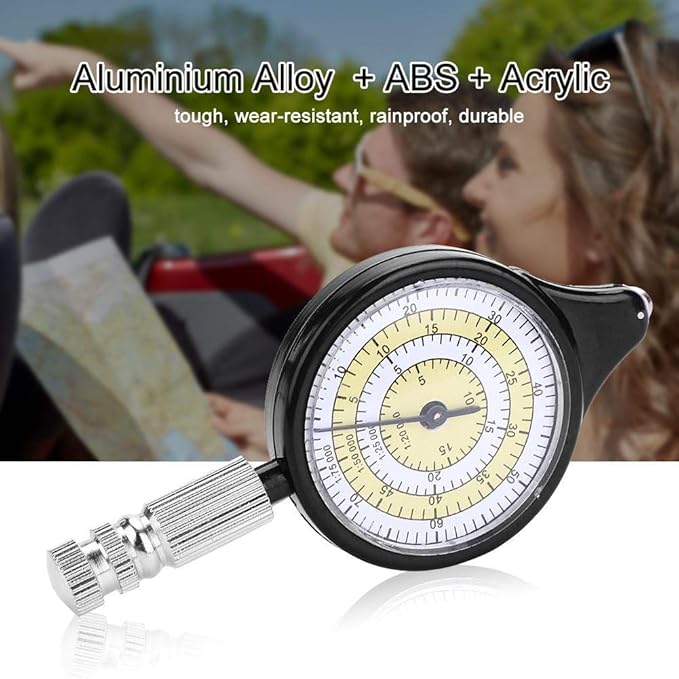 Map Measuring Gauge Meter Scale Mileage Odometer