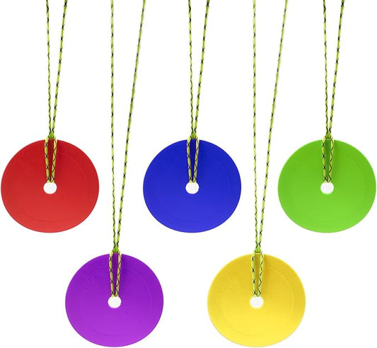 5 PCS Shooting Goal Target Discs Colorful Shooting