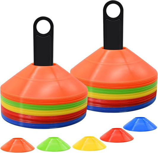 25/50/100/200 Pack Disc Cones 5 Color