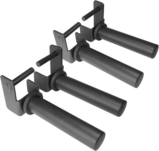 A2ZCARE Weight Plate Holder - Attachment Power Cage Rack for Power Rack - Weight Plates Storage Fit 2-inch Olympic Weight Plates (Set of 4)