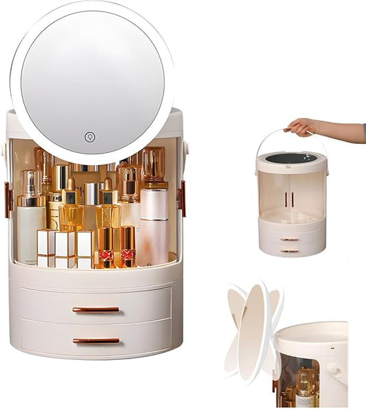Makeup Organizer, Skincare Organizers, Rotating Makeup Organizer, Cosmetic
