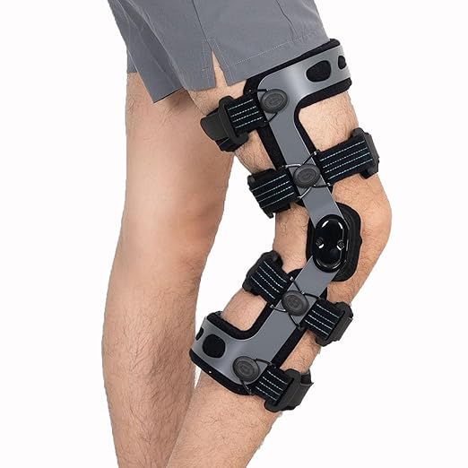ACL Knee Brace, Best Knee Brace for Men & Women, Knee Support for Running & Sports/PCL & Ligament Injuries/OA Arthritis/Knee Joint Pain Relief (L-Right)