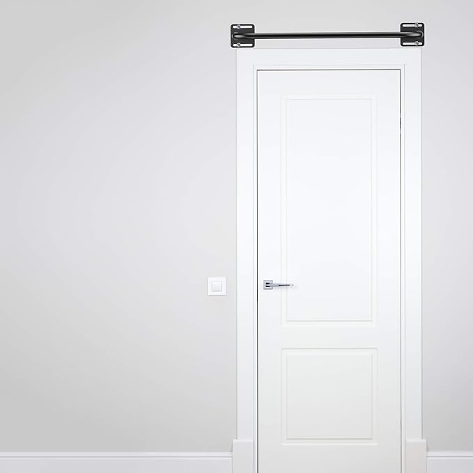 Heavy Duty Wall Mounted Pull Up Bar 1.25-Inch Durable 4.8” Wall