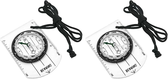 2-piece Orienteering Compass