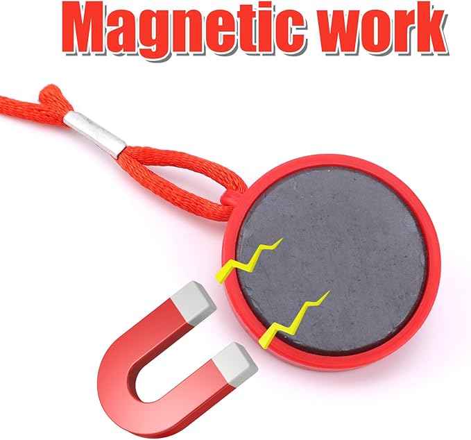 2pcs Magnetic Safety Switch, Round Magnet Treadmill Safety Key Replacement Universal Treadmill Magnet Safety Key Treadmill Magnets Treadmill Parts for Most Types of Treadmills