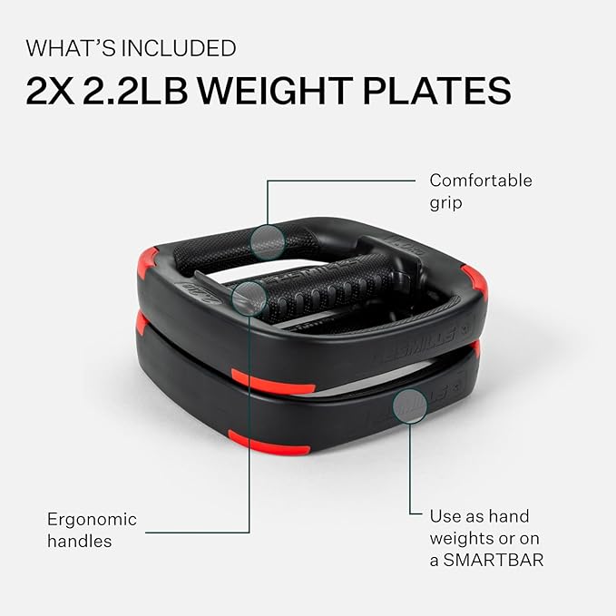 Les Mills™ Dual Purpose 2.2 lbs Ergonomic Free