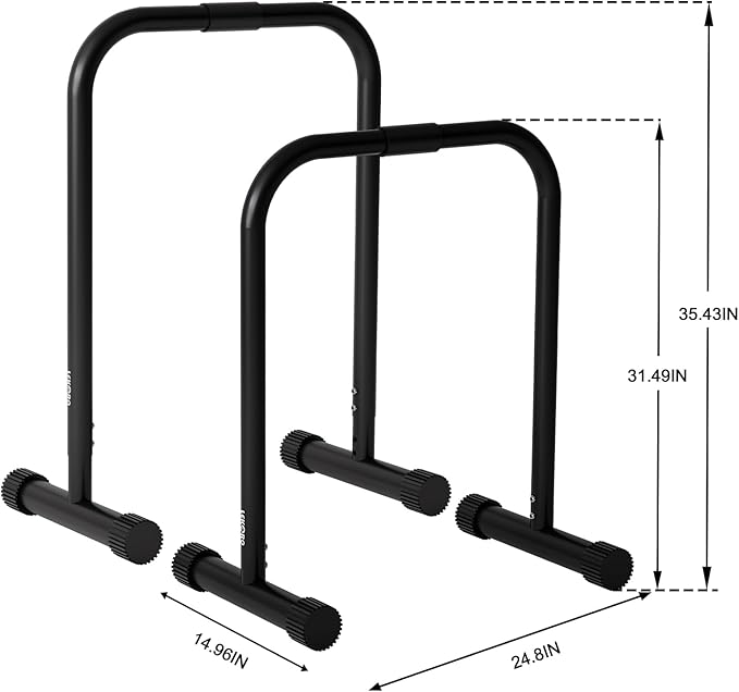 Adjustable Dip Bar 330LBS