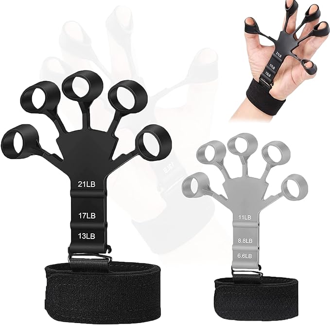 2pcs The Gripster wrist exerciser strengthener finger extension