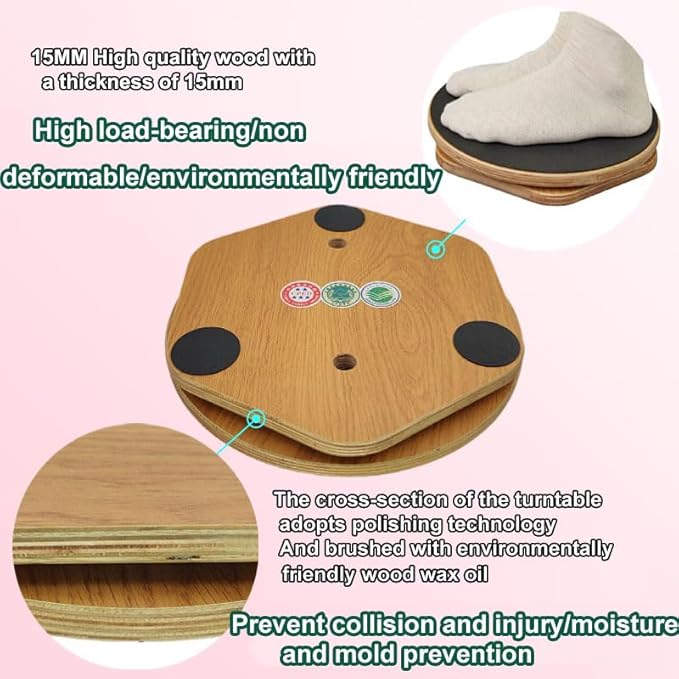 Ab Twister Board for Exercise 12 inch