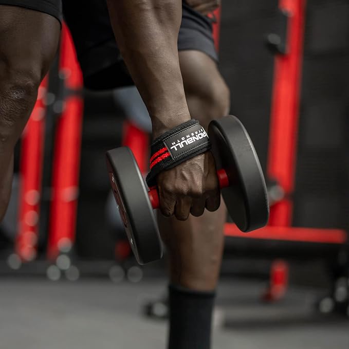 Lifting Straps (1 Pair) - Wrist Straps for Weightlifting - Lifting Straps Gym for Deadlift - Weight Lifting Straps for Weight Training - Gym Straps for Workout, Powerlifting, Strength Training and Bodybuilding - For Men and Women