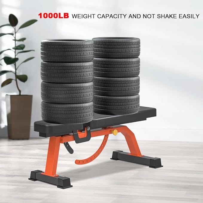 Adjustable Bench, Professional Weight Bench, Incline Flat Decline