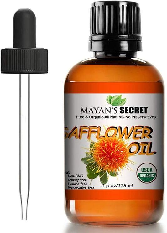 Mayan's Secret Organic Safflower Oil - Cold Pressed