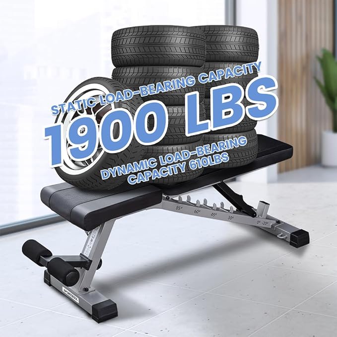 Adjustable Weight Bench Professional Utility Heavy Duty Workout