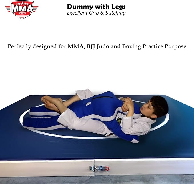 Master Smith BJJ JIU Jitsu MMA Grappling Submission Standing Judo Karate Police & SELF Defense Training Brazillian Fighting Punch Bag - 4 FEET -UNFILLED