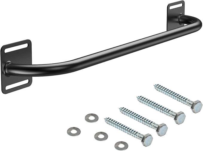 Heavy Duty Wall Mounted Pull Up Bar 1.25-Inch Durable 4.8” Wall