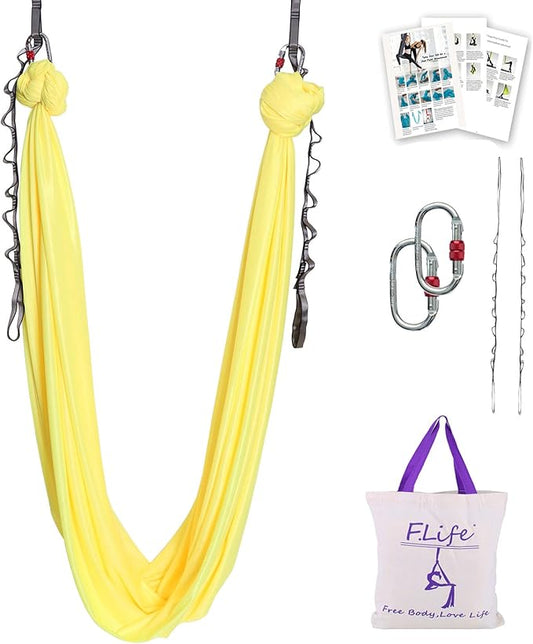 Aerial Silk Yoga Hammock & Swing for yoga Inversion