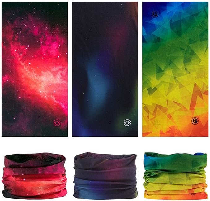 Headband Neck Gaiter Head Wrap Headwear Face Mask Magic Scarf Bandana for Men and Women