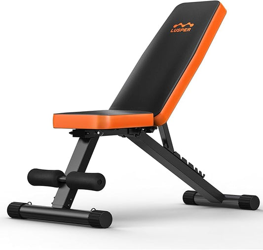 Lusper Weight Bench for Home Gym 660LB Weight