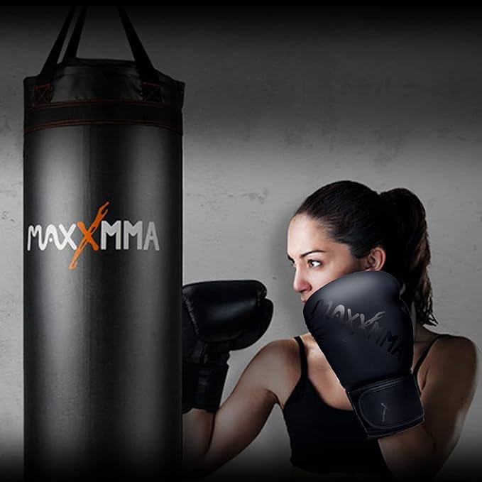 MaxxMMA Pro Style Boxing Gloves for Men & Women, Training Heavy Bag Workout Gloves, Muay Thai, Sparring Kickboxing Punching Bag Work Fight Gloves