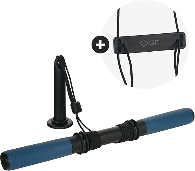 GD Hanging Wrist Roller Forearm Blaster- Forearm Strengthener
