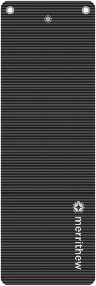 Merrithew STOTT PILATES Deluxe Pilates Mat with Grommets 0.6 inch 15 mm,