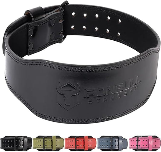 7mm Leather Weight Lifting Belt (IPF 4" to 2â€ Tapered