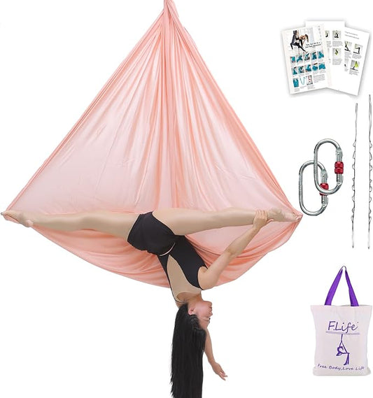 Aerial Silk Yoga Hammock & Swing for yoga Inversion