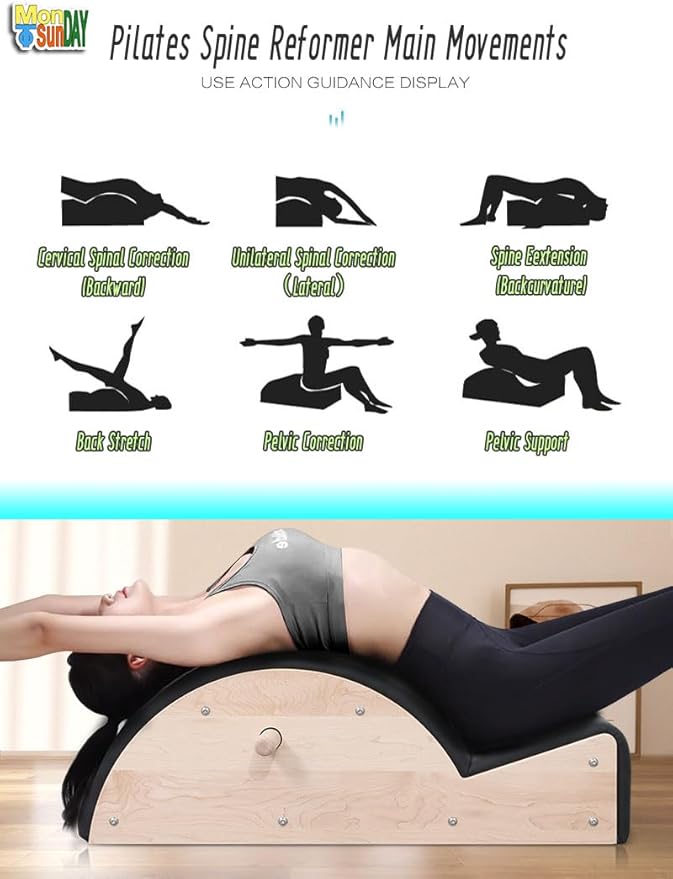M.T.S (Monday to Sunday) Pilates Spine Corrector Arc