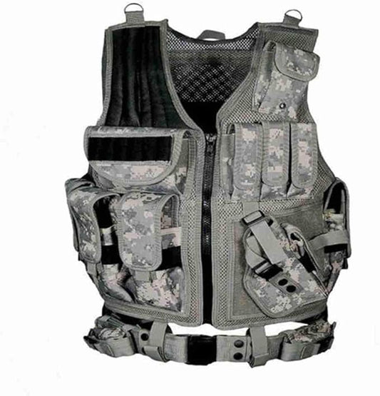 600D Tactical Airsoft Protective Vest for CS, Paintball Shooting