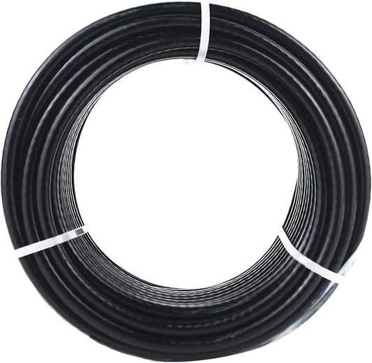 32.8Ft/98.4Ft Fitness Pulley Cable,Replacement Cable Machine Accessories for DIY Home Gym, Gym Cable Replacement,PVC Coated,Thick 3/16"(5mm)