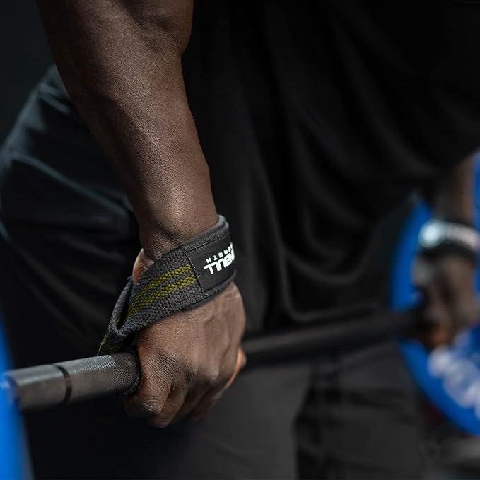 Lifting Straps (1 Pair) - Wrist Straps for Weightlifting - Lifting Straps Gym for Deadlift - Weight Lifting Straps for Weight Training - Gym Straps for Workout, Powerlifting, Strength Training and Bodybuilding - For Men and Women