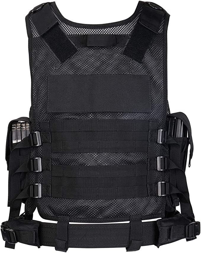 600D Tactical Airsoft Protective Vest for CS, Paintball Shooting