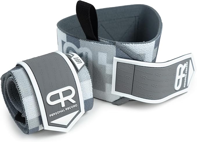 Heavy Duty Premium Wrist Wraps, More Elasticity, Reinforced Stitching, Extra Wide Strap, Strong Thumb Loop, Larry Wheels Weightlifting Wraps
