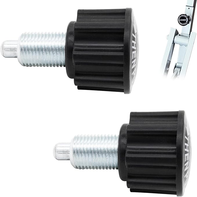 M16 Pull Pin Knob 2PCS Spring Adjustment Fitness Pop-up Knob Exercise Bike Replacement Parts for Fitness Equipment