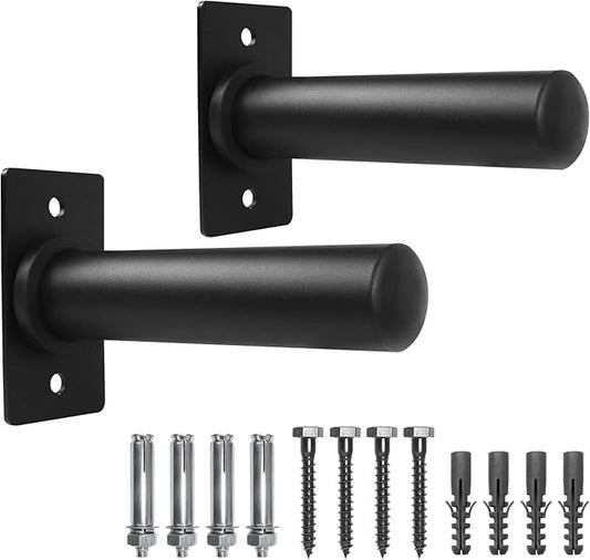 A2ZCARE Wall Mount Weight Plate Holder – Fits 2” Olympic Weight Plates