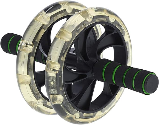 200MM Abdominal Wheel Roller Non‑slip Dual Wheels Exercise