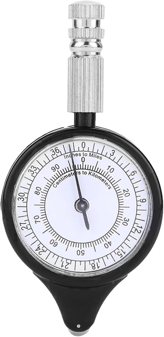Map Measuring Gauge Meter Scale Mileage Odometer Map