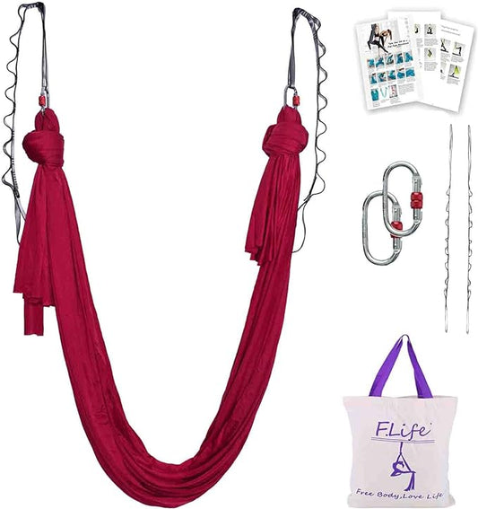 Aerial Silk Yoga Hammock & Swing for yoga Inversion