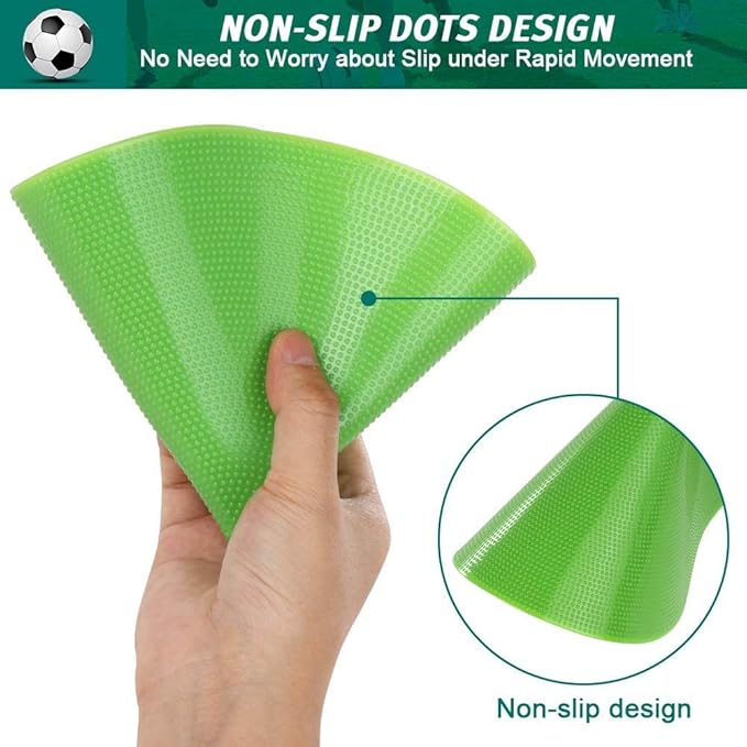 60 Pcs Poly Vinyl Spot Markers 9 Inch