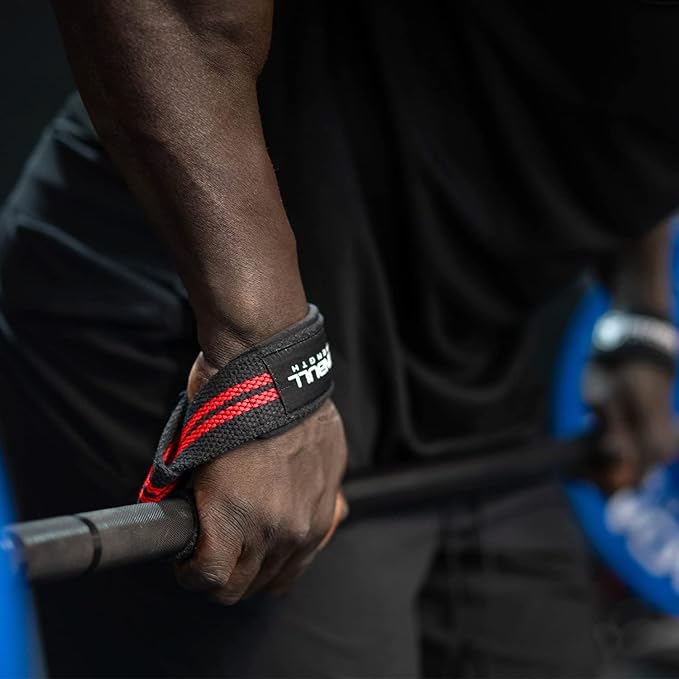 Lifting Straps (1 Pair) - Wrist Straps for Weightlifting - Lifting Straps Gym for Deadlift - Weight Lifting Straps for Weight Training - Gym Straps for Workout, Powerlifting, Strength Training and Bodybuilding - For Men and Women